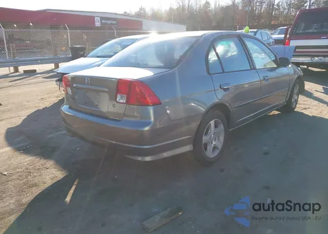 2005 Honda Civic Ex from USA, damaged, VIN 2HGES26865H553829